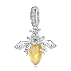 Pandora Style Murano Glass Bee Dangle - BSC710