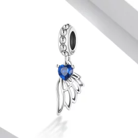 Pandora Style Openwork Out Wings Dangle - SCC2071 Pandora Style Openwork Out Wings Dangle - SCC2071