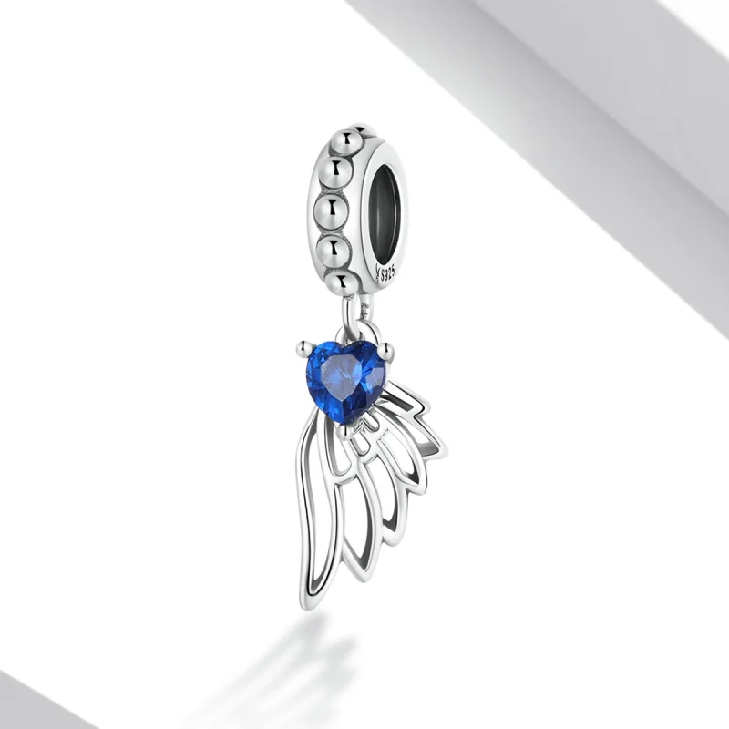 (image for) Pandora Style Openwork Out Wings Dangle - SCC2071 - View 2