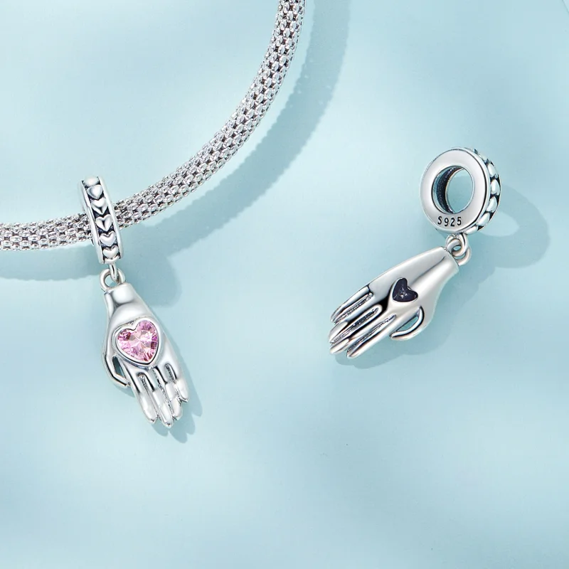 (image for) Pandora Style Palm Dangle - SCC2388 - View 4