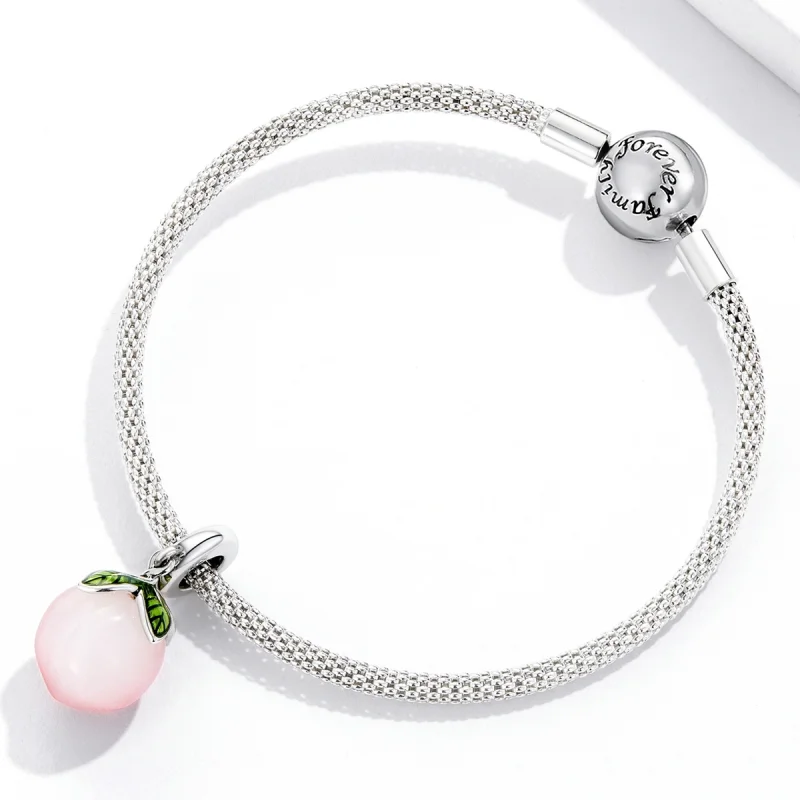 (image for) Pandora Style Peaches Dangle - SCC2177 - View 3