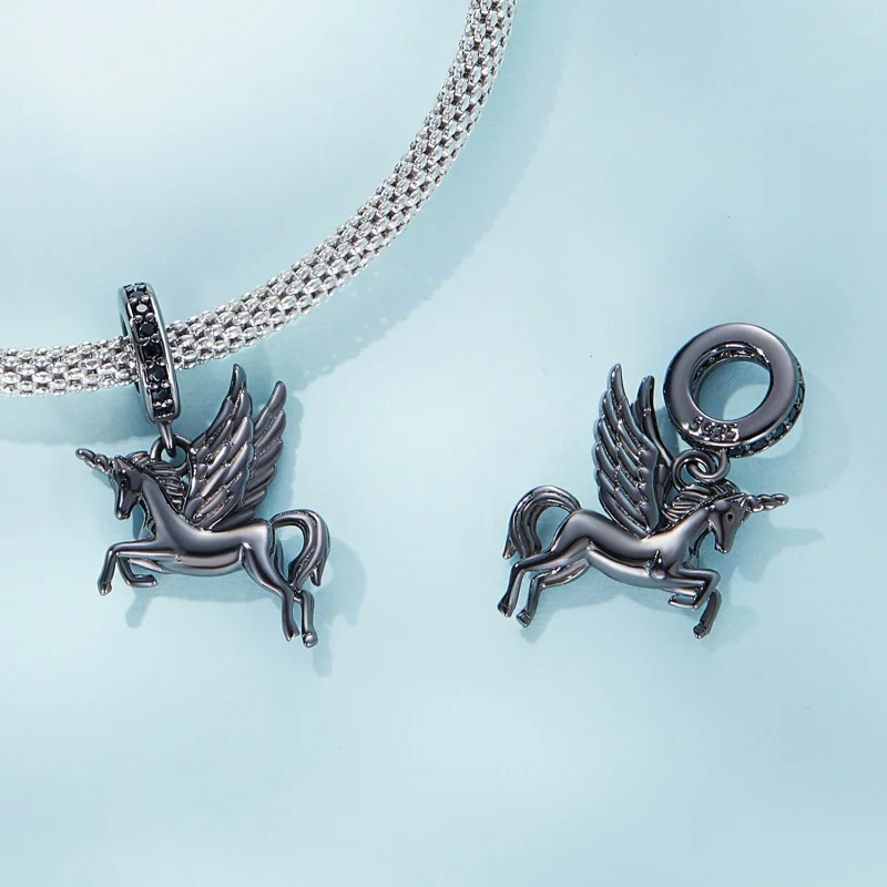 (image for) Pandora Style Pegasus Dangle - SCC2389 - View 4