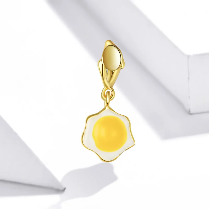 (image for) Pandora Style Poached Eggs Dangle - BSC350 - View 4
