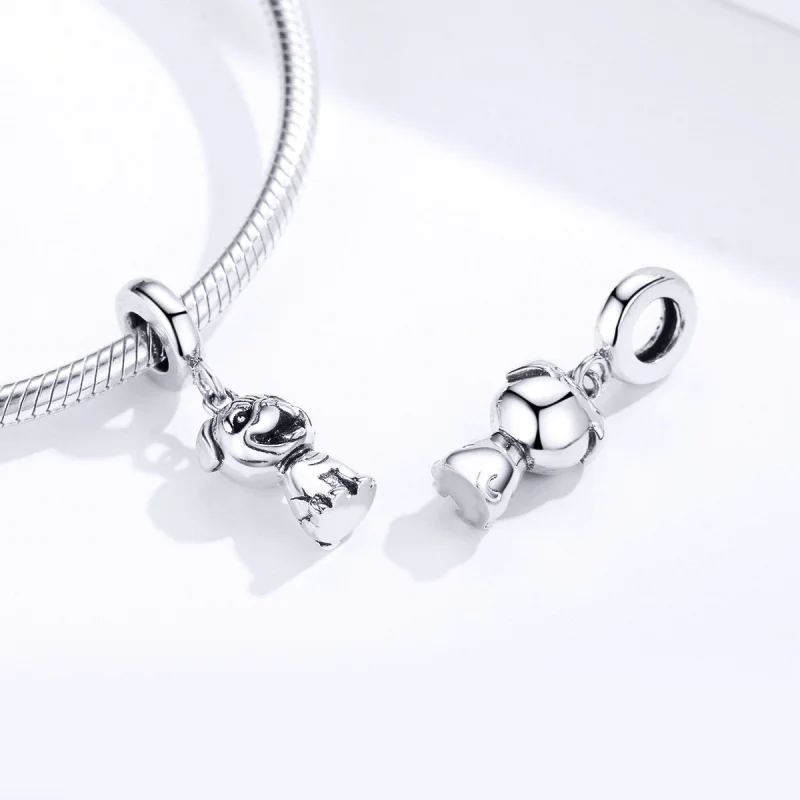 (image for) Pandora Style Pug Dangle - SCC1320 - View 4