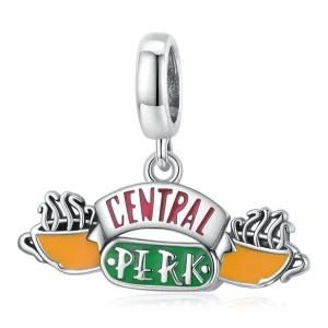 (image for) Pandora Style Retro Coffee Shop Dangle - SCC1969