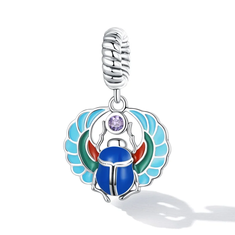(image for) Pandora Style Scarab Dangle - SCC2255 - View 2