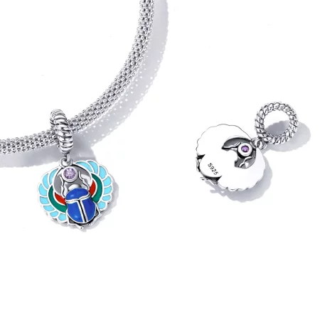 Pandora Style Scarab Dangle - SCC2255