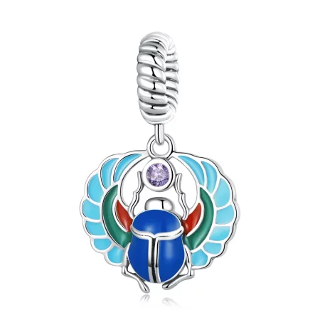 Pandora Style Scarab Dangle - SCC2255 Pandora Style Scarab Dangle - SCC2255