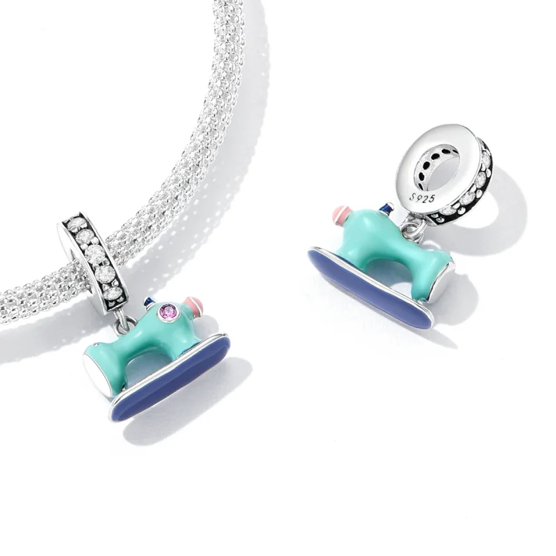 (image for) Pandora Style Sewing Machine Dangle - SCC2224 - View 4