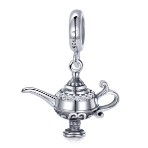(image for) Pandora Style Silver Aladdin's Lamp Dangle - SCC703