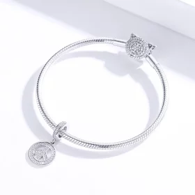 Pandora Style Silver Anti-War Dangle - SCC1367 Pandora Style Silver Anti-War Dangle - SCC1367