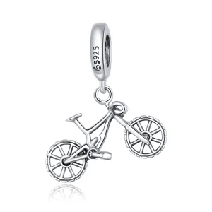 (image for) Pandora Style Silver Bicycle Dangle - BSC384