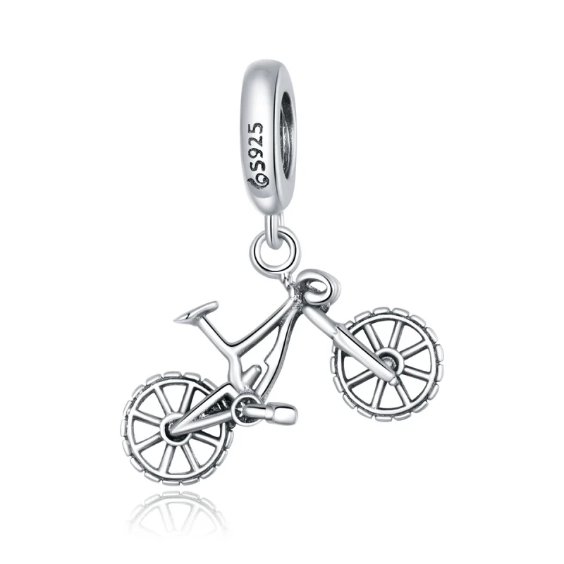 (image for) Pandora Style Silver Bicycle Dangle - BSC384 - Product Image