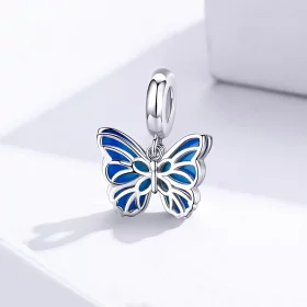 Pandora Style Silver Butterfly Dangle - BSC149 Pandora Style Silver Butterfly Dangle - BSC149