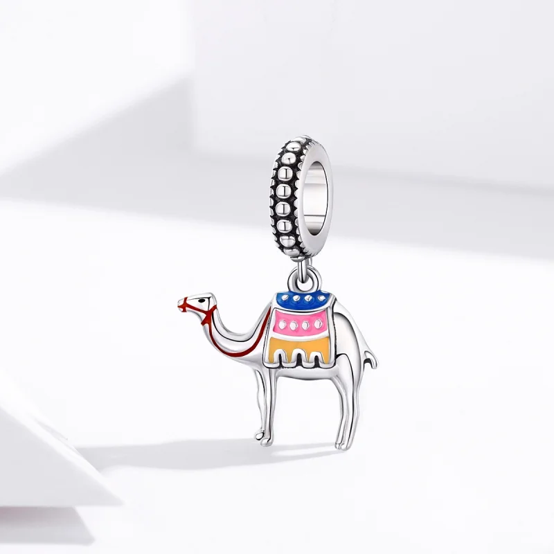 (image for) Pandora Style Silver Camel Dangle - SCC1376 - View 3