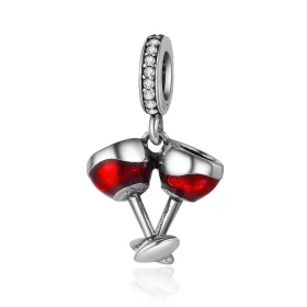 Pandora Style Silver Cheers Dangle - SCC478 Pandora Style Silver Cheers Dangle - SCC478
