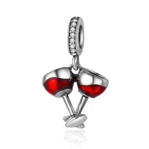 (image for) Pandora Style Silver Cheers Dangle - SCC478