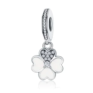(image for) Pandora Style Silver Clover Dangle - SCC259