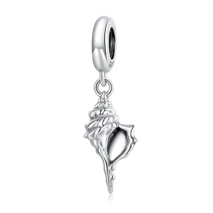 (image for) Pandora Style Silver Conch Dangle - SCC2235