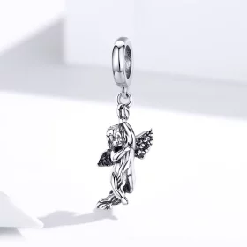 Pandora Style Silver Cupid Dangle - SCC1405 Pandora Style Silver Cupid Dangle - SCC1405