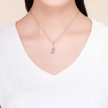 Pandora Style Silver Cute Sloth Dangle - SCC866