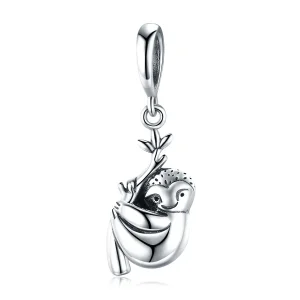 (image for) Pandora Style Silver Cute Sloth Dangle - SCC866