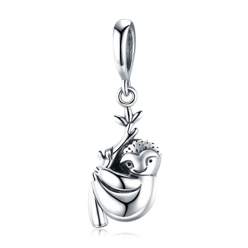 (image for) Pandora Style Silver Cute Sloth Dangle - SCC866 - Product Image
