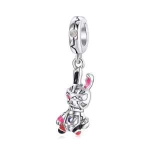 (image for) Pandora Style Silver Cyberpunk - Mechanical Rabbit Dangle - SCC1841
