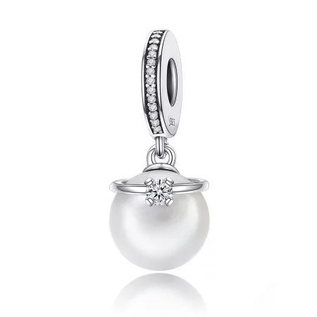 Pandora Style Silver Elegant Pearls Dangle - SCC137