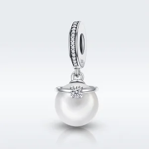 (image for) Pandora Style Silver Elegant Pearls Dangle - SCC137