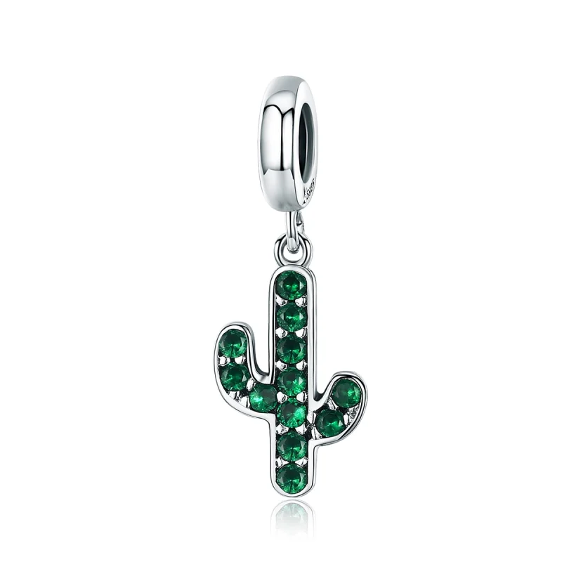 (image for) Pandora Style Silver Fresh Cactus Dangle - SCC515 - Product Image