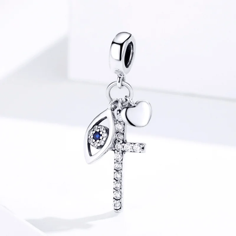 (image for) Pandora Style Silver Guardian Dangle - SCC1327 - View 2