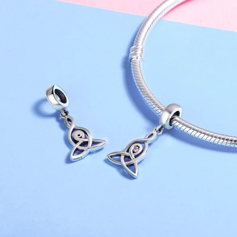 (image for) Pandora Style Silver Holy Guarding Dangle - SCC423 - View 5