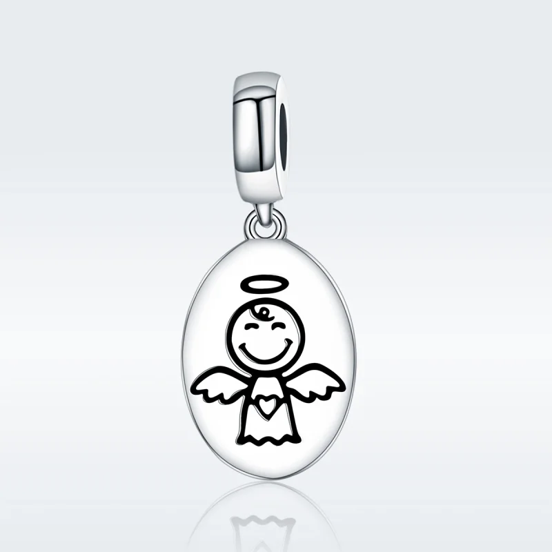 (image for) Pandora Style Silver Infant Loss Miscarriage Dangle - SCC328 - View 2