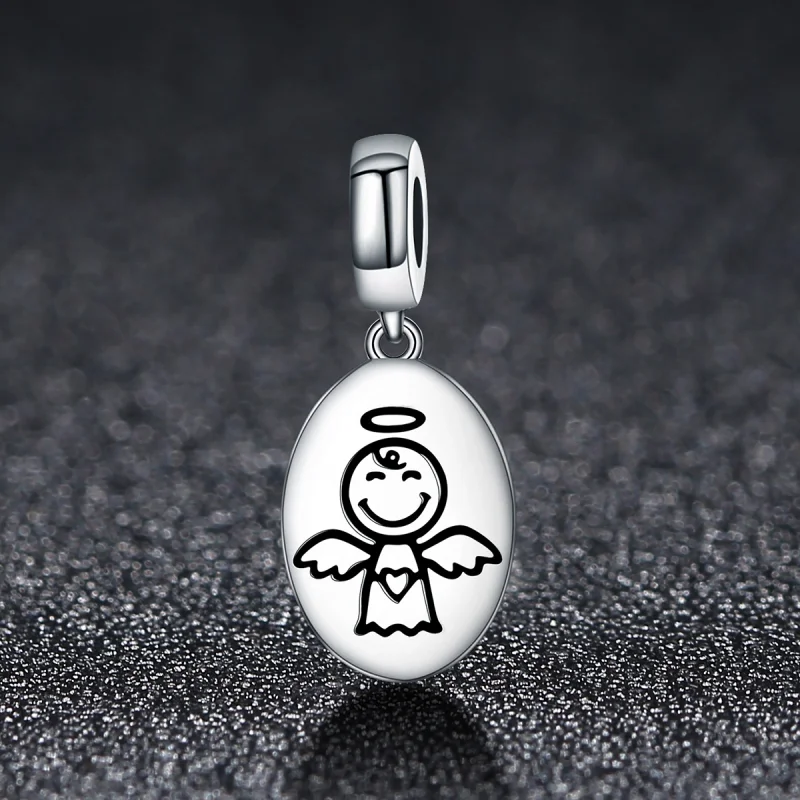 (image for) Pandora Style Silver Infant Loss Miscarriage Dangle - SCC328 - View 3