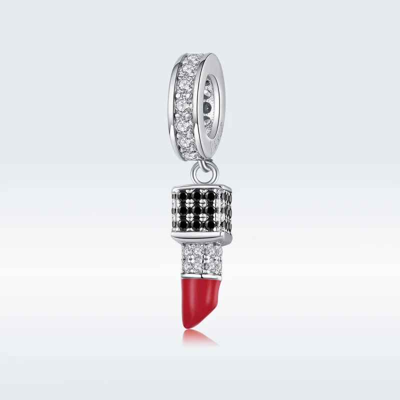 (image for) Pandora Style Silver Lipstick Dangle - SCC1392 - Product Image