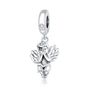 (image for) Pandora Style Silver Little Angel Dangle - SCC1686