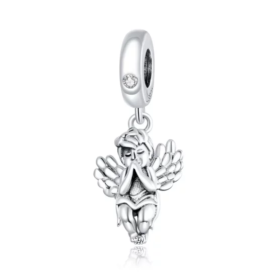 Pandora Style Silver Little Angel Dangle - SCC1686