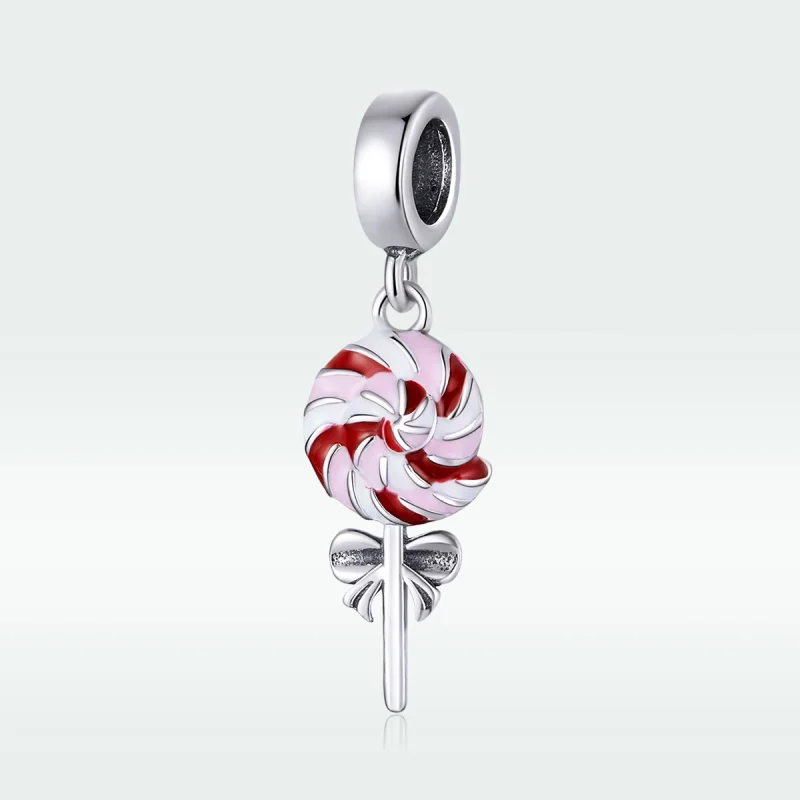 (image for) Pandora Style Silver Lollipop Dangle - SCC1491 - View 5