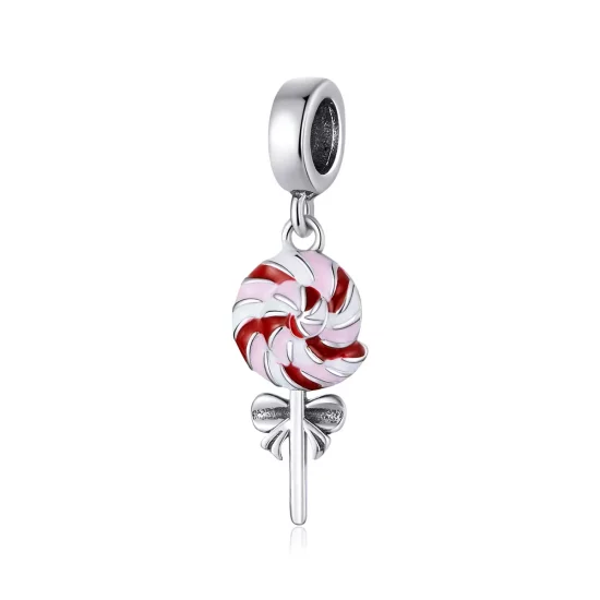Pandora Style Silver Lollipop Dangle - SCC1491