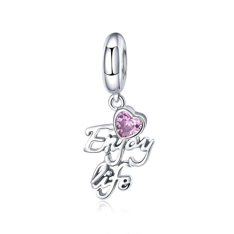 (image for) Pandora Style Silver Love Life Dangle - SCC907 - Product Image