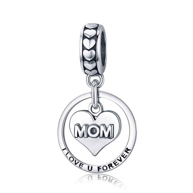 (image for) Pandora Style Silver Love Mom Dangle - SCC649 - Product Image