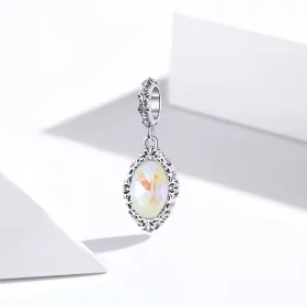 Pandora Style Silver Magic Mirror Dangle - SCC1815 Pandora Style Silver Magic Mirror Dangle - SCC1815
