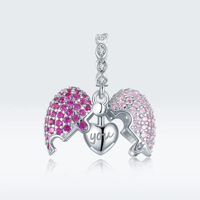 (image for) Pandora Style Silver Only You Dangle - BSC282 - View 5