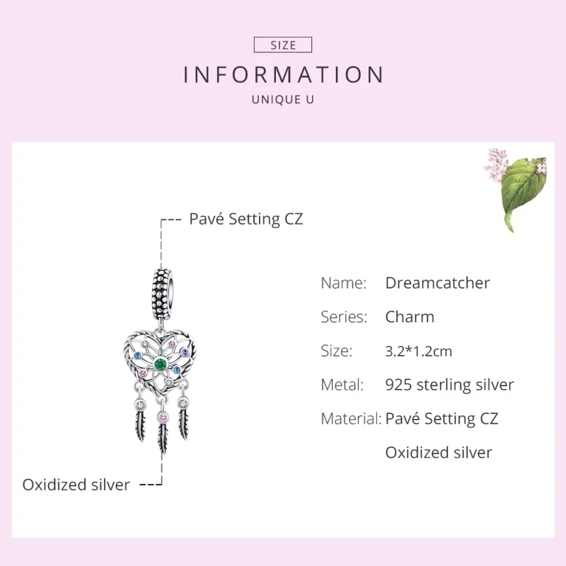 (image for) Pandora Style Silver Openwork Family Tree Heart Dangle - SCC1445 - View 7