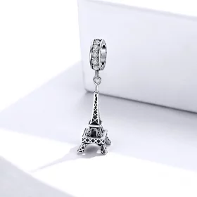 Pandora Style Silver Paris Eiffel Tower Dangle - BSC154 Pandora Style Silver Paris Eiffel Tower Dangle - BSC154