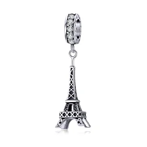 (image for) Pandora Style Silver Paris Eiffel Tower Dangle - BSC154