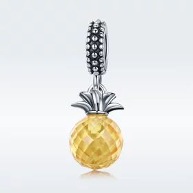 Pandora Style Silver Pineapple Dangle - SCC150 Pandora Style Silver Pineapple Dangle - SCC150