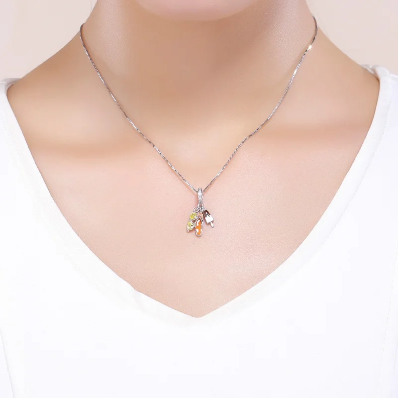 (image for) Pandora Style Silver Pleasant Summer Dangle - SCC770 - View 5