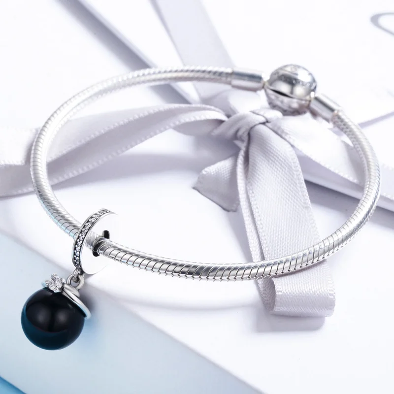 (image for) Pandora Style Silver Prestige Pearls Dangle - SCC572 - View 6